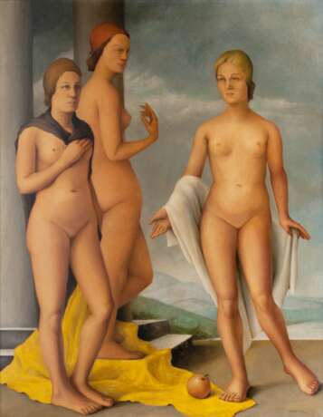 Carl Andreas Lange (nach 1949). Drei Frauen. - photo 1