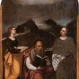 Vincenzo degli Azani (Palermo 1519 - Palermo 1557), Umkreis. Die Heiligen Hieronymus, Lucia und Cäcilia. - Foto 1