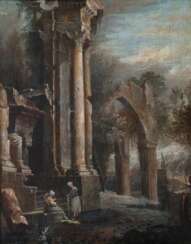 Pietro Paltronieri (Mirandola 1673 - Bologna 1741), zugeschr. Ruinencapriccio.