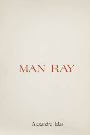Pain peint (exhibition catalogue Man Ray" Galerie Alexandre Iolas, Paris 1973-1974)" 1973 - Foto 2