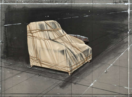 Wrapped Armchair, project 1990 - Foto 1