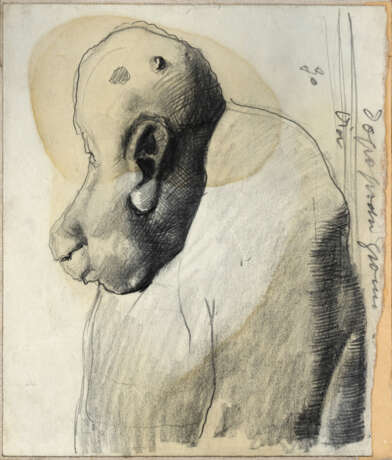 Busto di figura grottesca 1947 circa - фото 1