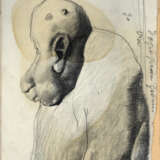 Busto di figura grottesca 1947 circa - Foto 1