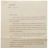 Albert Speer - Ausweis für ein Versuchsfahrzeug Nr. 42, Schreiben an den Gauleiter von Schlesien Karl Hanke sowie Fernschreiben vom SS-Obergruppenführer Frank, 1945 - Foto 4