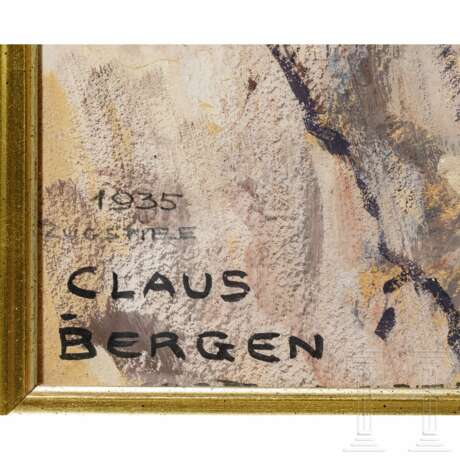 Claus Bergen - Gemälde "Im Segelflug über die Zugspitze", Ernst Udet mit einer DFS Kranich, 1935 - Foto 2