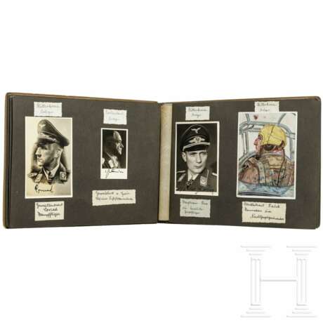 Album mit 98 Unterschriften, Fotos und Begleitschreiben von Ritterkreuzträgern, auch mit Eichenlaub- und Brillantenträgern - photo 20