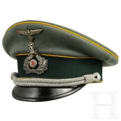 Schirmmütze für Offiziere im Kavallerie-Regiment 13