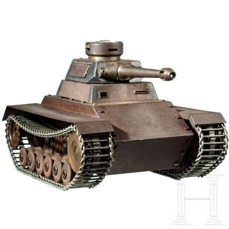 Großes Modell eines deutschen Panzerkampfwagens IV, gebaut um 1943 - Foto 1