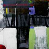 Sight. Mixed media on canvas 115-102 Abstrakte Kunst 2014 - Foto 1