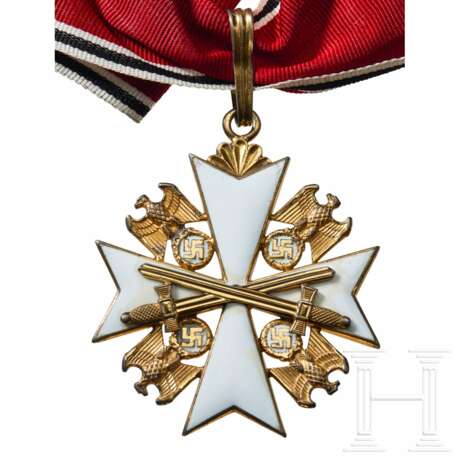 Deutscher Adler-Orden - Verdienstkreuz 1. Stufe mit Schwertern - Foto 2
