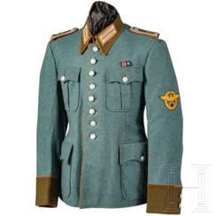 Dienstrock für einen Oberwachtmeister der Gendarmerie