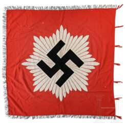 Fahne, 2. Modell, für eine Ortsgruppe des Reichsluftschutzbundes (RLB)