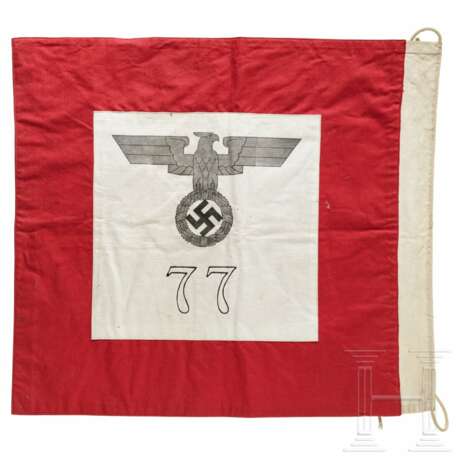 Kommandoflagge der SA-Standarte 77, der sog. "Heidestandarte 77" aus Celle - photo 2