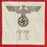 Kommandoflagge der SA-Standarte 77, der sog. "Heidestandarte 77" aus Celle - Foto 3