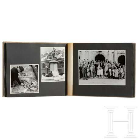 HJ-Obergebietsführer Willi Blomquist - Fotoalbum mit ca. 40 Fotos der Englandreise der Amtschefs und Gebietsführer der HJ, 1938 - Foto 4
