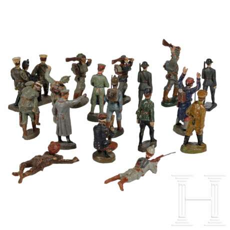 45 Hausser-/Elastolin-Soldaten zu 10 cm - фото 2