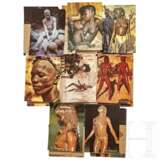 Leni Riefenstahl - Druck-Filme für die Bücher zu den Nuba von Kau, zwei Mappen der Sudan-Expedition, Zeichnungen und ca. 300 Postkarten - фото 3