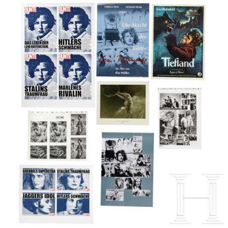 Leni Riefenstahl - acht unterschiedliche Plakate, dabei "Tiefland " - Foto 1