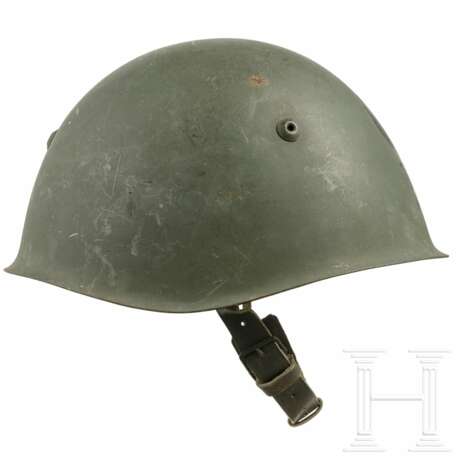 Stahlhelm M 33 der Bersaglieri, 1930er - 1940er Jahre - Foto 3