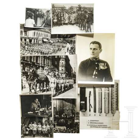 Major Emil Fey - ca. 100 Fotos mit Fey als Kanzler, bei Paraden, Manövern, Staatsempfängen, Marsch der Heimwehr 1933 und Fahnenweihe 1929 - Foto 1
