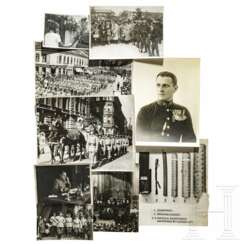Major Emil Fey - ca. 100 Fotos mit Fey als Kanzler, bei Paraden, Manövern, Staatsempfängen, Marsch der Heimwehr 1933 und Fahnenweihe 1929