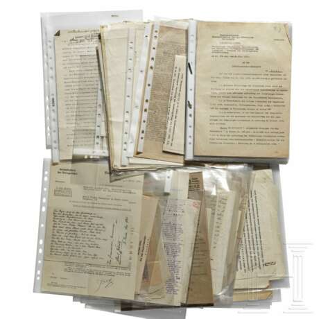 Major Emil Fey - großes Konvolut Dokumente, Briefe, Hefte und Zeichnungen, 1923 - 1938 - фото 3