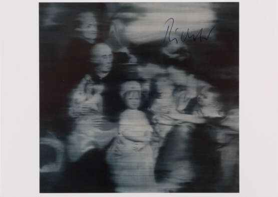 GERHARD RICHTER 1932 Dresden - lebt und arbeitet in Köln und Düsseldorf 'FAMILIE NACH ALTEM MEISTER' (1965) - photo 1