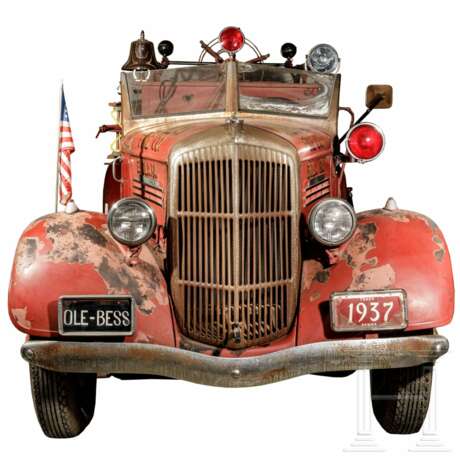 Ransom REO Speed Wagon "Feuerwehrauto", Midway Fire Company, Enola, 1937 - Foto 26