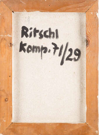 OTTO RITSCHL 1885 Erfurt - 1976 Wiesbaden 'KOMPOSITION 71/29' - фото 2