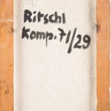 OTTO RITSCHL 1885 Erfurt - 1976 Wiesbaden 'KOMPOSITION 71/29' - Foto 2