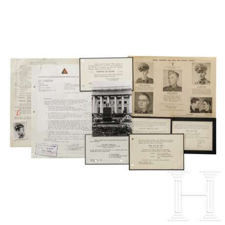 Dokumente zu gefallenen Niederländern, 1942 - 1944 - Foto 1