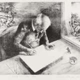 ANDREAS PAUL WEBER 1893 Arnstadt - 1980 Schretstaken KONVOLUT AUS DREI ARBEITEN MIT KASPAR-MOTIV UND EINE ZUGABE - photo 1