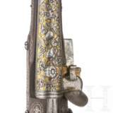 Silbermontierte Luxus-Steinschlosspistole für den orientalischen Markt, Robert Wilson, London, um 1770 - photo 8
