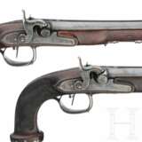 Ein Paar Perkussionspistolen im Kasten, H. J. Bury, Lüttich, um 1800 - photo 7