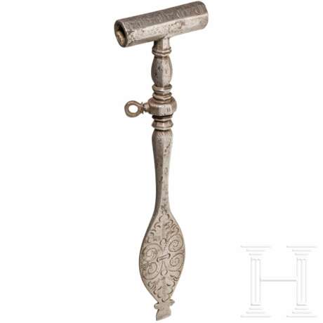 Radschloss-Schlüssel für Teschinken, Teschen, um 1650 - photo 1