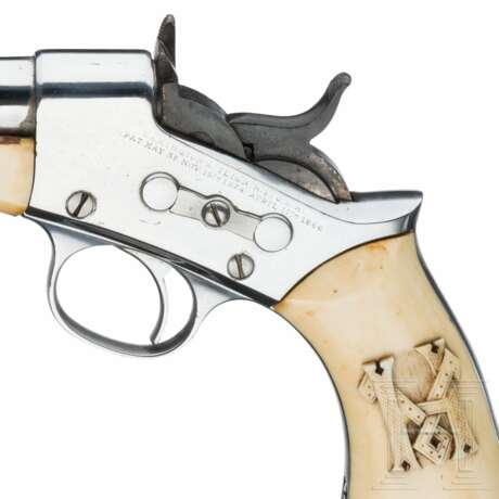 Remington Rolling Block M 1871 Pistole, USA, um 1875 - Foto 3