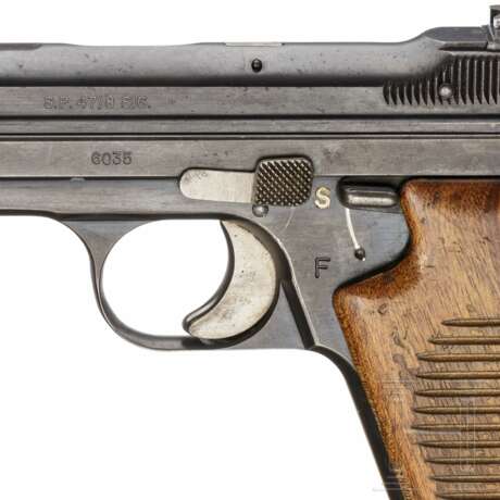 SIG S.P. 47/8, Vorserie, mit Wechsellauf, im Karton - Foto 7