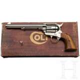 Colt SAA, postwar, vernickelt, im Karton - photo 1
