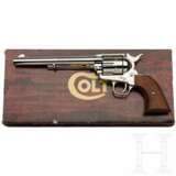 Colt SAA, postwar, vernickelt, im Karton - Foto 1