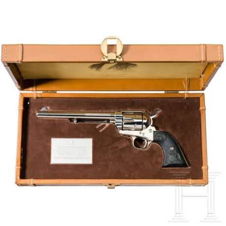 Colt Peacemaker Centennial SAA, vernickelt, im Koffer - photo 1