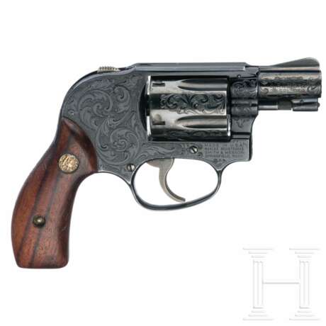 Smith & Wesson Mod. 38, graviert, "The Bodyguard Airweight" - фото 2