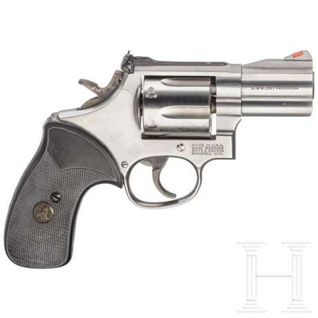 Smith & Wesson Mod. 686-4, "The .357 Distinguished Combat Magnum Stainless", im Karton - Foto 2