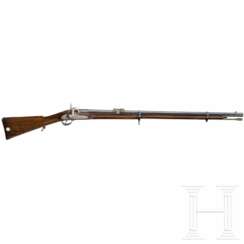 Perkussionsgewehr Carabina Rayada Modelo 1857, Euscalduna Placencia, datiert 1865