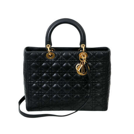 CHRISTIAN DIOR Henkeltasche "LADY DIOR LARGE", aktueller Neipreis 3.750,-€. - photo 1