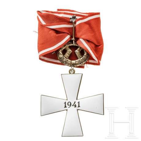 Finnischer Orden des Freiheitskreuzes - Kreuz 1. Klasse mit Eichenlaub und Schwertern - photo 3
