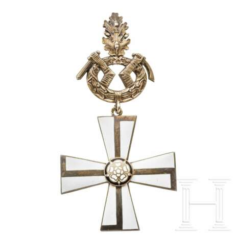 Finnischer Orden des Freiheitskreuzes - Kreuz 1. Klasse mit Eichenlaub und Schwertern - фото 5