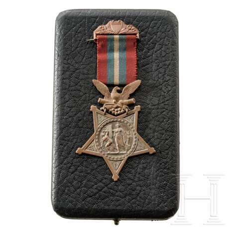Congressional Medal of Honor in Armeeausführung, unverausgabtes Exemplar im Originaletui, 1896 - 1904 - фото 1