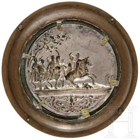 Silbernes Miniaturrelief "Schlacht von Wagram", Kirstein in Straßburg, um 1810 - Foto 3
