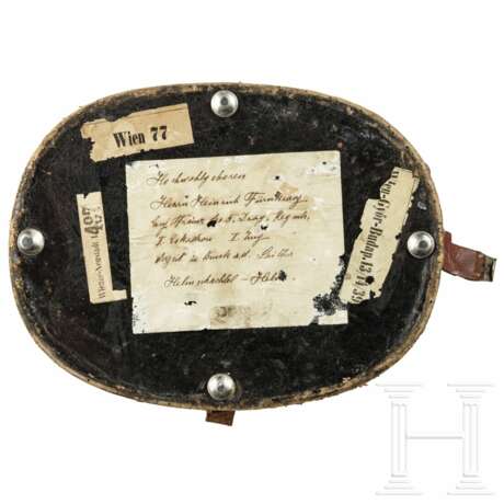 Helm M 1850 für Einjährig-Freiwillige/Offiziere der Dragoner, Ende 19. Jhdt. - фото 6
