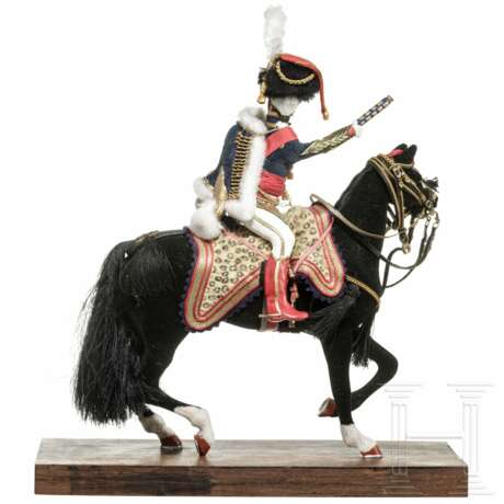 Marschall Mortier auf Pferd, um 1804 - Uniformfigur von Marcel Riffet, 20. Jhdt. - Foto 3